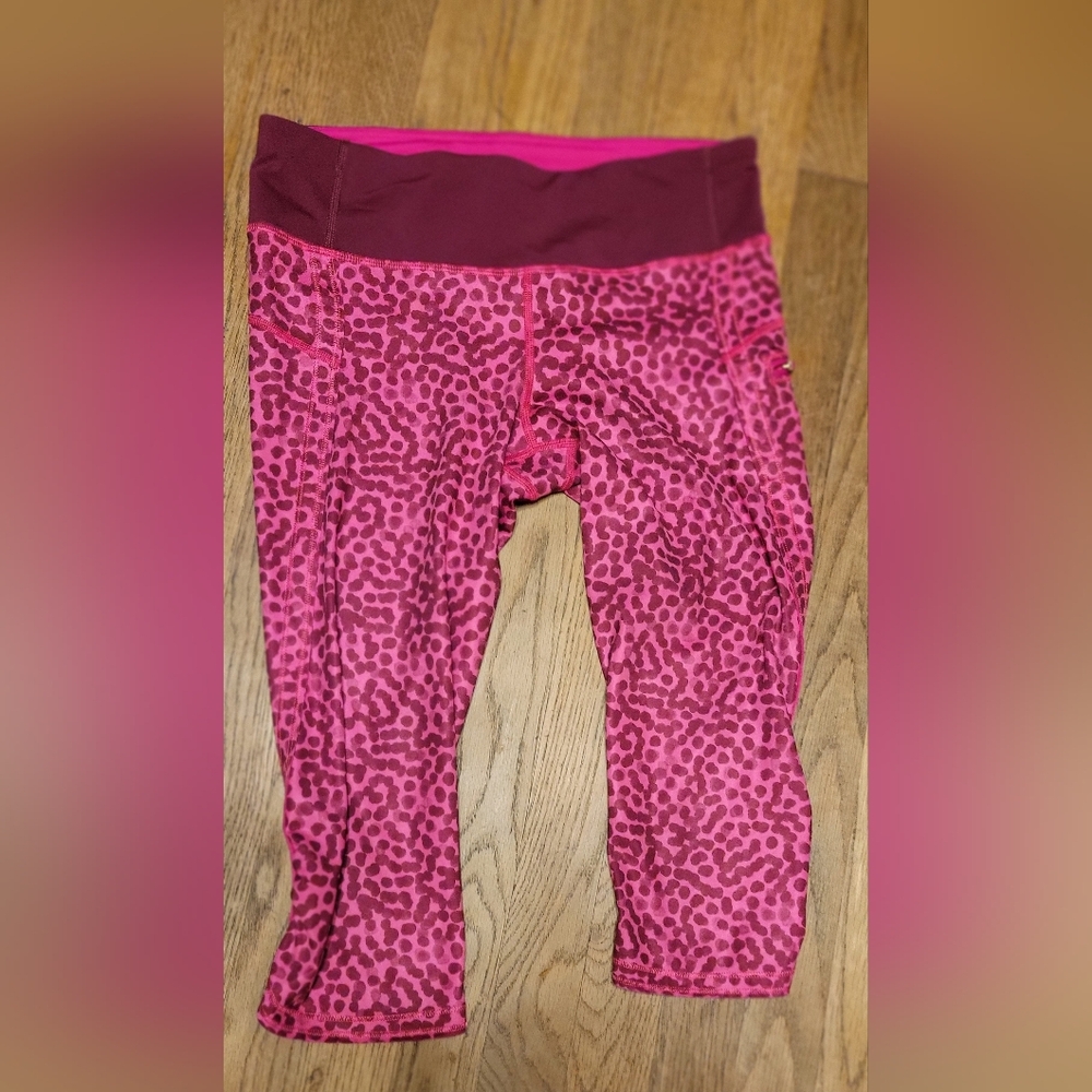 Stylish Pink Leopard Print Women Luluemon